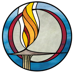Flaming chalice